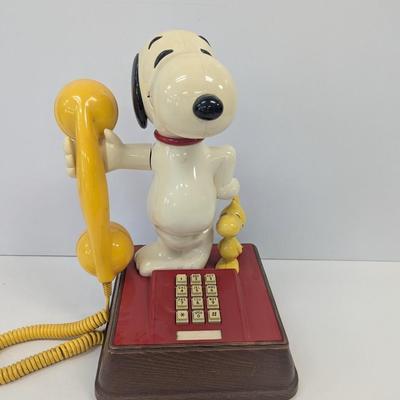 Vintage Snoopy & Woodstock Phone