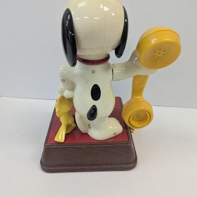 Vintage Snoopy & Woodstock Phone