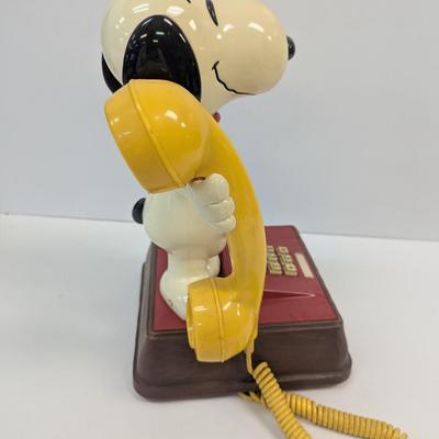 Vintage Snoopy & Woodstock Phone