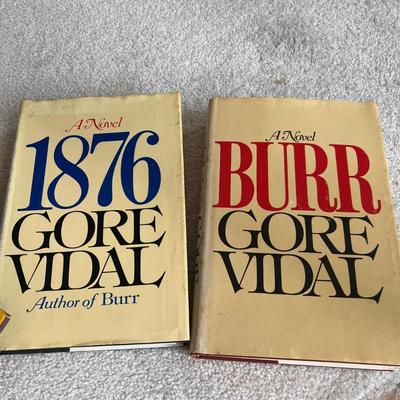James Michener, Gore Vidal & More Novels Plus Bookends (SR-RG)