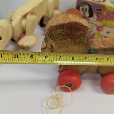 Vintage Toys & Snoopie Empty Box
