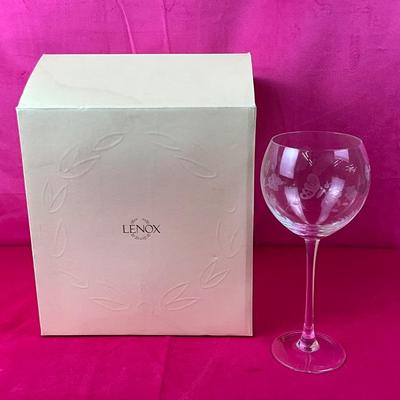 Lot B 554 Lenox Butterfly Meadow Glasses Goblets NEW