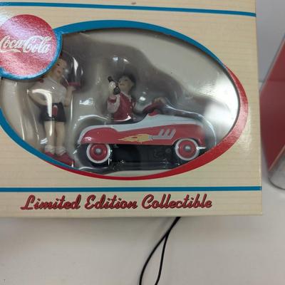 Coca-Cola Napkin Holder Tin & LE Collectible