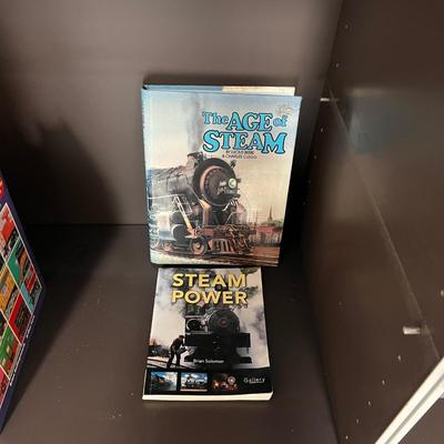 The Great Book of Trains, The Age of Steam & More Books About Trains (SR-RG)