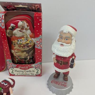 Coca-Cola Collectibles Playing Cards & Tins Bobble Heads