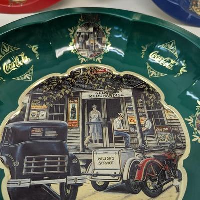 Coke-Cola Tin Collectibles 10"