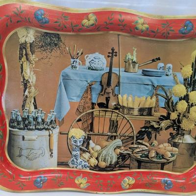 Coca-Cola Advertising Tins Approx 17 1/2" x 12 3/4"
