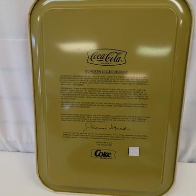 Coca-Cola Advertising Tins Approx 17 1/2" x 12 3/4" Lot 2