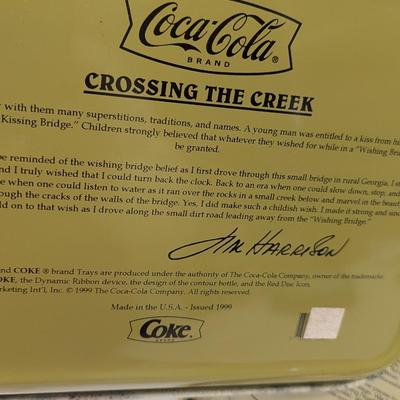 Coca-Cola Advertising Tins Approx 17 1/2" x 12 3/4" Lot 4