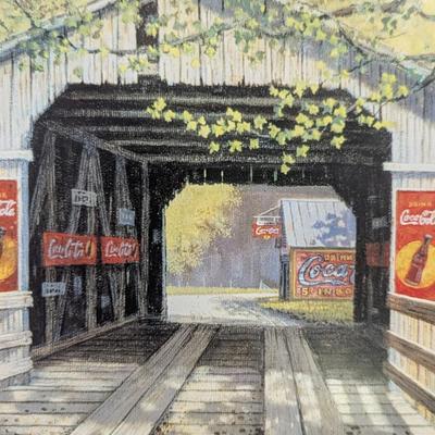 Coca-Cola Advertising Tins Approx 17 1/2" x 12 3/4" Lot 4