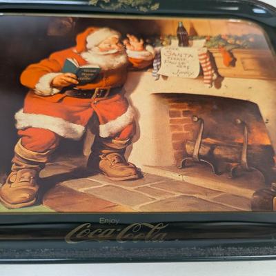 Coca-Cola Tin Trays Lot 5