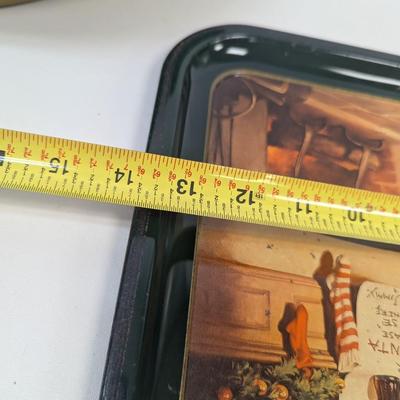Coca-Cola Tin Trays Lot 5