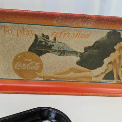Coca-Cola Tin Trays Lot 6