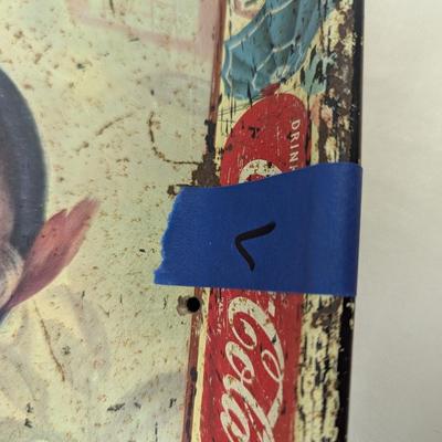 Coca-Cola Tin Trays Lot 7