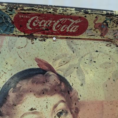 Coca-Cola Tin Trays Lot 7