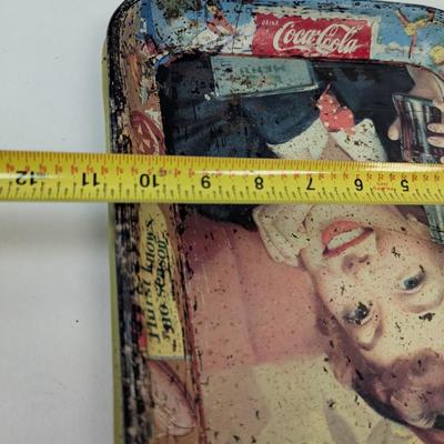 Coca-Cola Tin Trays Lot 7
