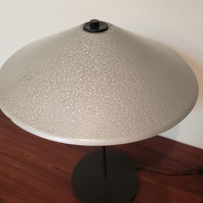 Silver and Black Metal Table Lamp (L-KD)