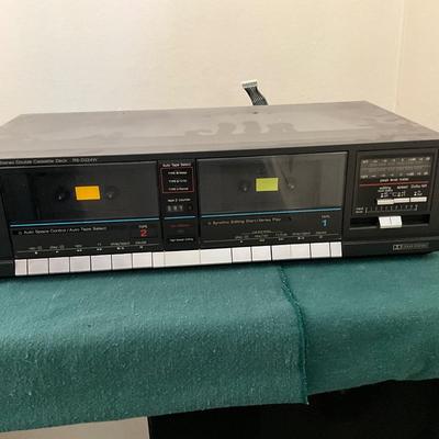 Technics Dual Cassette Tape Deck