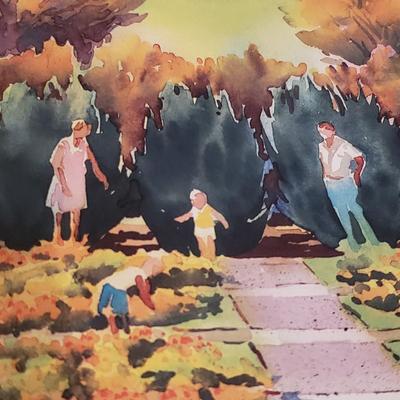 Signed Vasilik Print w/ Local Asheville Books (K-KD)