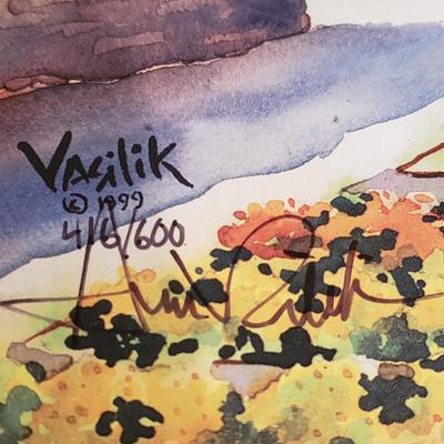Signed Vasilik Print w/ Local Asheville Books (K-KD)