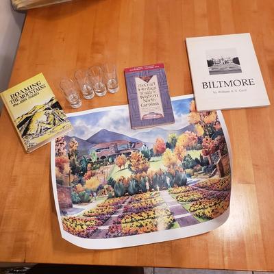 Signed Vasilik Print w/ Local Asheville Books (K-KD)
