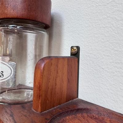 Vintage Wooden Spice Rack (K-KD)