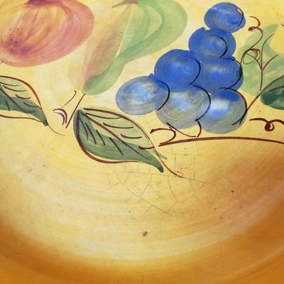 Painted Pottery Dish and Art (K-KD)