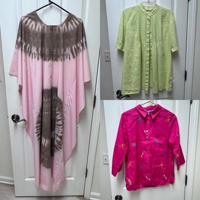 Beautiful Caftan and Other Warm Weather Clothing - Women’s Sizes S-L (PC-DZ)