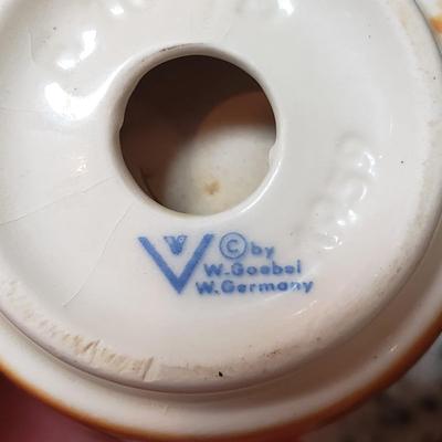 Vintage Goebel Egg Cups and Tray (K-KD)