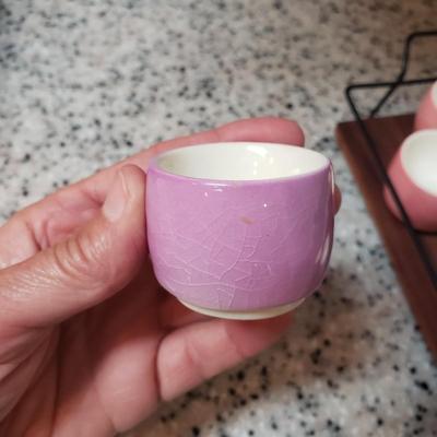Vintage Goebel Egg Cups and Tray (K-KD)