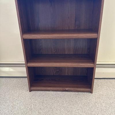 Three tier bookshelf, 41 x 29 x 10D