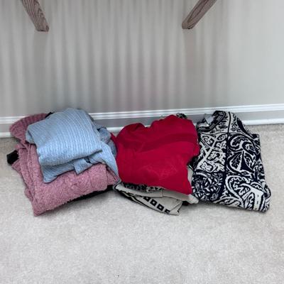 Brooks Brothers, Calvin Klein, Liz Claiborne, and Other Women’s Sweaters - Sizes M-XL (PC-DZ)