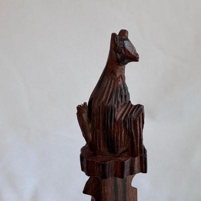 Hand-carved Wooden Dragon and Other Crafted Knick-Knacks (GB-DZ)