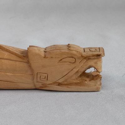 Hand-carved Wooden Dragon and Other Crafted Knick-Knacks (GB-DZ)
