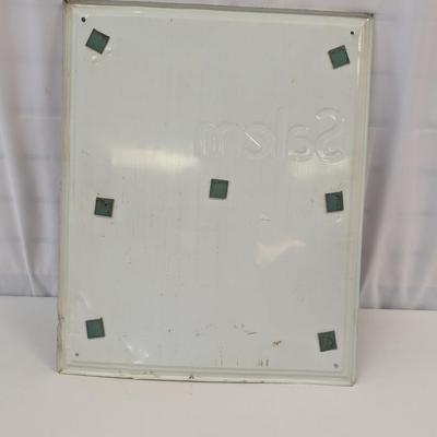 Vintage 1981 R.J. Reynolds Salem Cigarette Advertising Sign Approx 21 1/2" x 17 1/2"