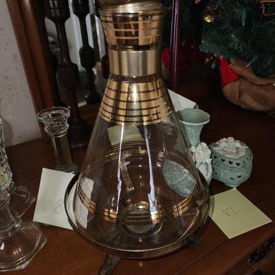 Tea light candle carafe