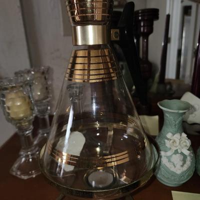 Tea light candle carafe