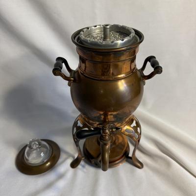Landers, Frary & Clark Copper Coffee Percolator (LR-BM)