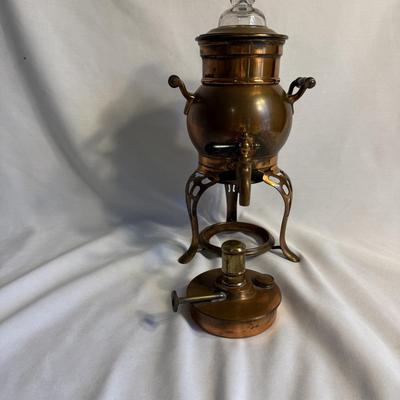 Landers, Frary & Clark Copper Coffee Percolator (LR-BM)
