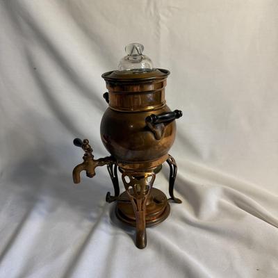 Landers, Frary & Clark Copper Coffee Percolator (LR-BM)