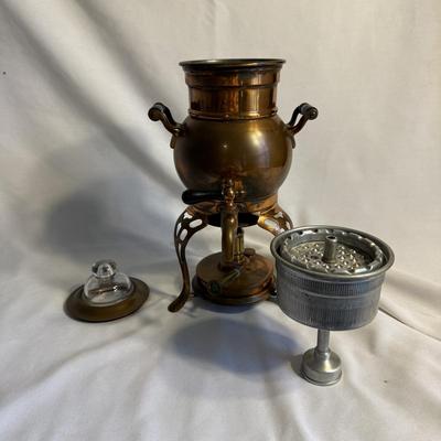Landers, Frary & Clark Copper Coffee Percolator (LR-BM)