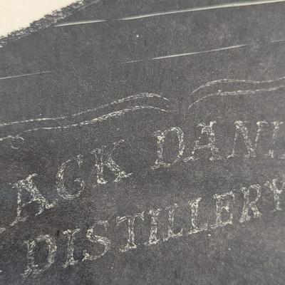 Dan Quest Woodcut Jack Daniel's Distillery Print Signed Numbered 2211/3000