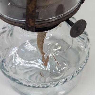 Vintage Made In The USA Glass Oil Lanterns
