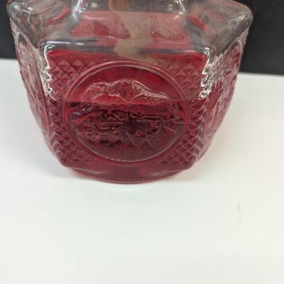 Vintage Glass Oil Lamp Light Lamp Farms