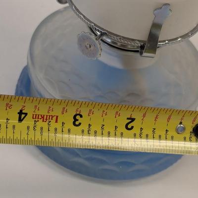 Vintage Lamplight Farm Glass Oil Lamp