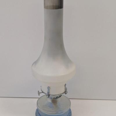 Vintage Lamplight Farm Glass Oil Lamp