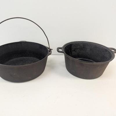 Vintage Cast Iron Pots