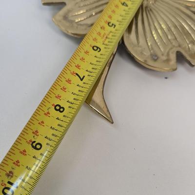 Solid Brass Dogwood Flower & Brass Anchor Trivets