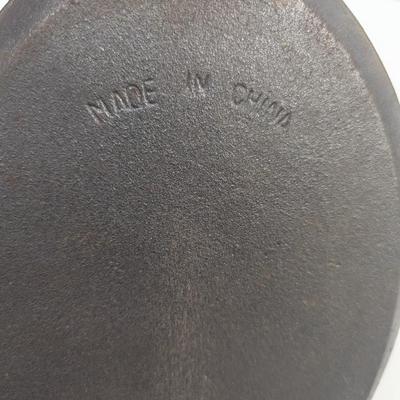 "Tabasco" Cast Iron Skillet Or Fajita Pan McIlhenny Co. Approx 14 3/4"