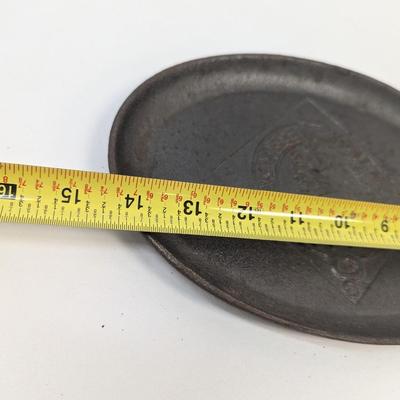 "Tabasco" Cast Iron Skillet Or Fajita Pan McIlhenny Co. Approx 14 3/4"